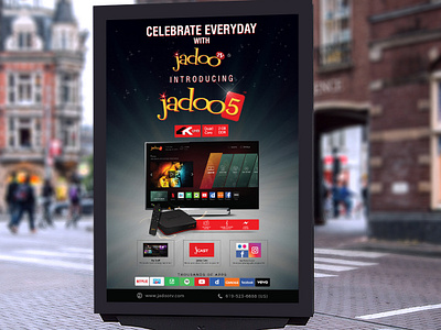 Poster Design for Jadootv