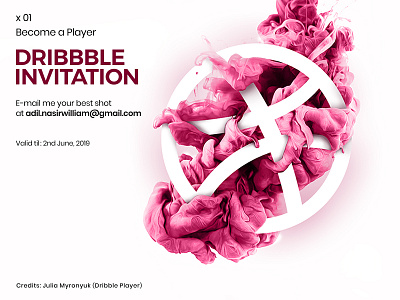 1 Dribbble Invitation