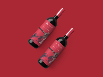 Wine label design