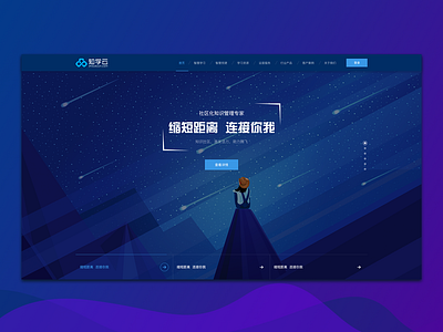 Corporate website ui web 设计