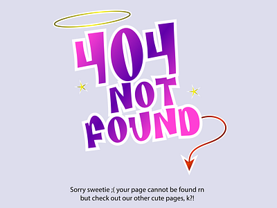 404 Not Found page