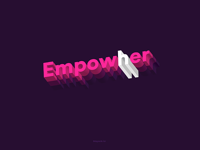 Empower Her art digital art illustration woman empowerment