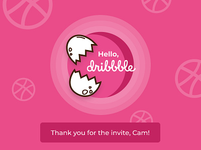 Hello Dribble hello dribbble