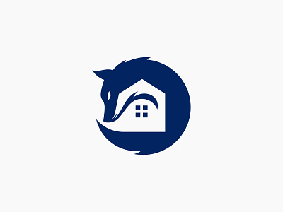 House Owner brand identity branding flat home house investment logo modern monogram mortgage negative space realestate wolf wolf house wolf logo