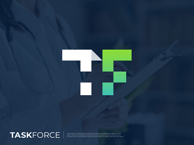 Task Force brand identity branding cannabis cbd creative cross doctor flat healthcare lettermark logo medical minimalist modern negativespace plus profesional unique