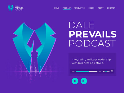 Podcast best podcast logo brand identity business defence leadership logo logo mark modern monogram podcast powerful professional spear strategy strong suit symbol talking ui voice