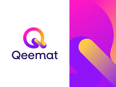 Q Letter Logo Mark app logo brand identity business logo colorful company logo corporate gradient letter mark letter q logo design logo design trend logo designer logo mark modern professional q letter website logo