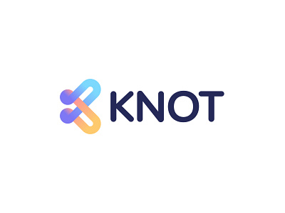 Knot brand identity colorful creative icon k knot k letter knot logo design logo designer minimalist modern professional simple symbol vibrant visual identity