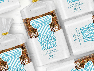 Toast packaging design breadpackaging csomagolasdesign csomagolastervezes greekstyle packagingdesign toastpackaging