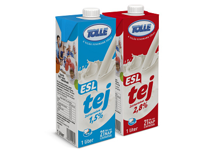 Milk packaging design csomagolasdesign csomagolastervezes esl tej milk milkpackaging packaging packagingdesign tejcsomagolás tolle tej