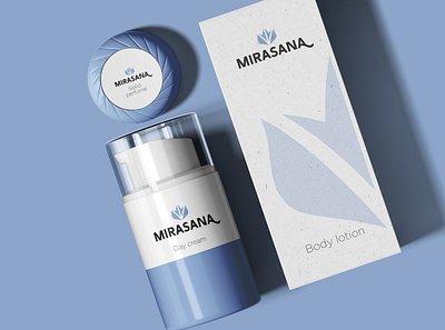 Logo and packaging design - Mirasana cosmetics cosmetics cosmetics packaging csomagolasdesign csomagolastervezes logodesign packagingdesign