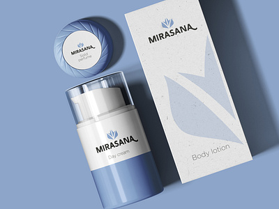 Logo and packaging design - Mirasana cosmetics cosmetics cosmetics packaging csomagolasdesign csomagolastervezes logodesign packagingdesign