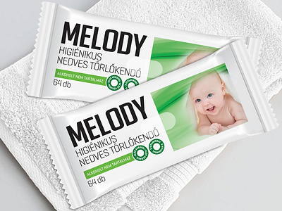 Wet wipes packaging design