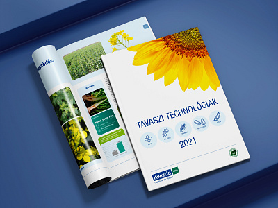 Editorial design - agricultural brochure