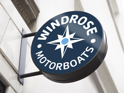 Logodesign for motorboat shop branding logodesign typologo