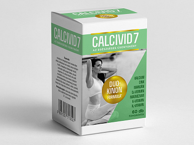 Packaging design - CalciviD7 vitamin dietarysupplement packagingdesign vitaminpackaging