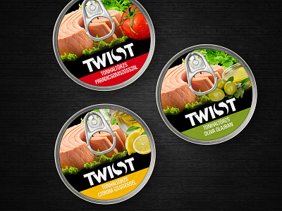 Tuna packaging design labeldesign packagingdesign typography typologo