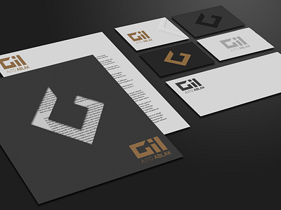 Logo design - "Gil" branding identitydesign letterlogo logodesign typologo