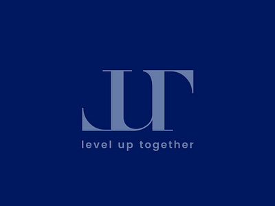 Logo design - Level Up Together letterlogo logodesign typography typologo