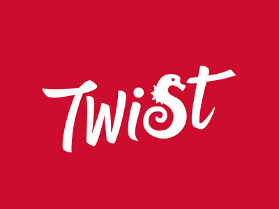 Logo design for seafood packaging "Twist"