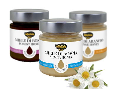 Honey label design