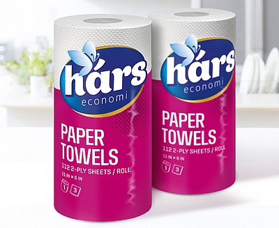 Paper towels packaging design csomagolasdesign csomagolastervezes householdpaper packagedesign packagingdesign papertowelspackaging saniterypaper typologo