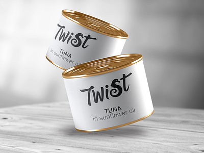 packaging design - "TWIST" seafood csomagolastervezes fishlogo packagingdesign tonhalcsomagolas tunafish tunapackaging typologo