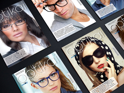 Optikai magazin tördelés layoutdesign magazine cover magazintordeles optikaimagazin prepress