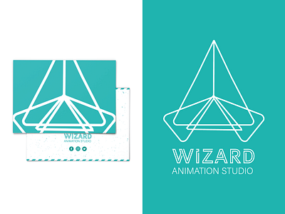 Wizard Postcards branding design illustration logo creation merchandise design postcard design postcards typography