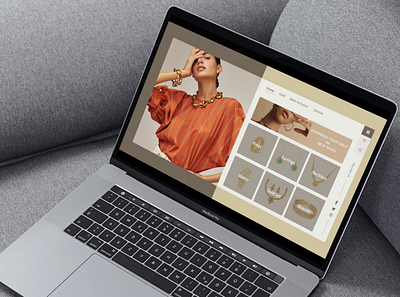 Jewelry Website 2019 adobe adobexd design e commerce gold jewelry online shop shopping shot ui website xd