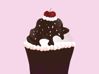 cupcake illustration