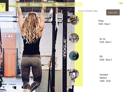 Gym Website Design design ideas illustration ui web