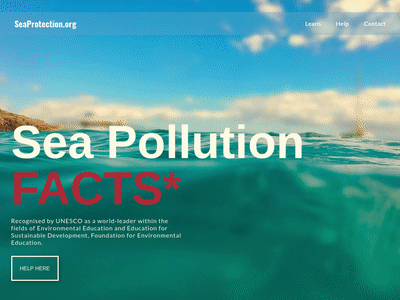 pollution scroll design landing page design scroll animation website