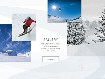 ski landing gallery section