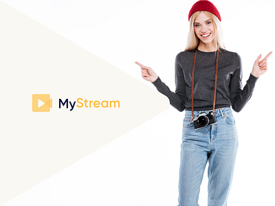 MyStream_LogoDesign branding design logo minimalistic vector