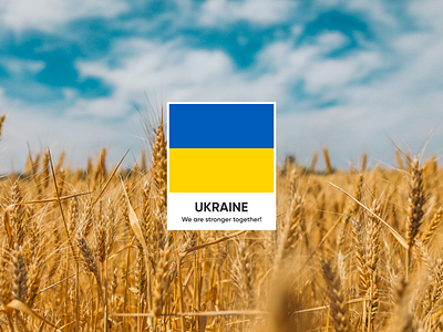 Peace for Ukraine! staywithukraine