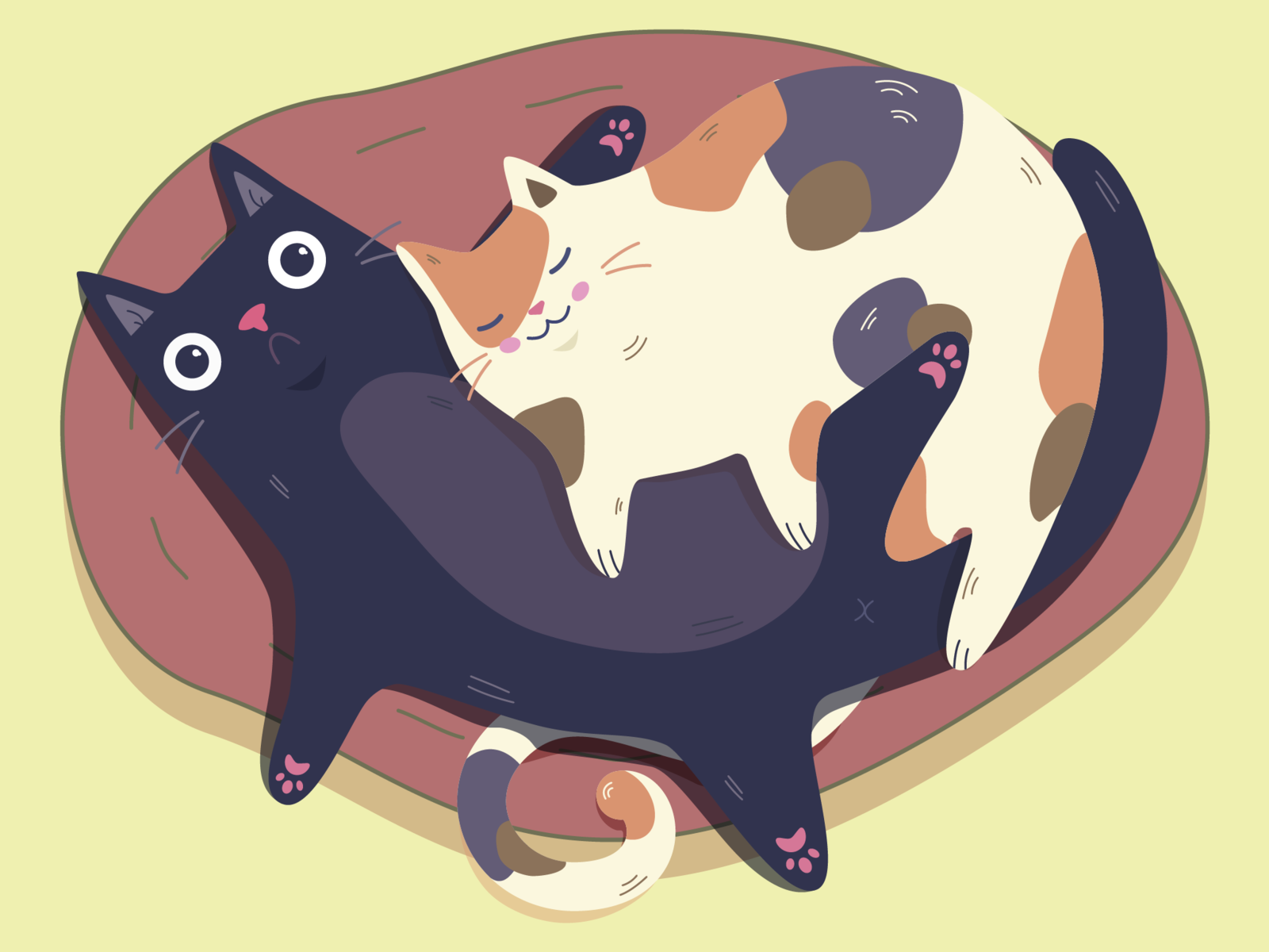Cats by funO_o on Dribbble