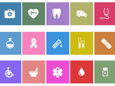 Medical Icon Pack doctor flat health hospital icon medical tooth