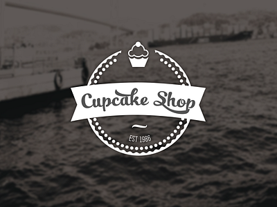 Cupcake Shop Label