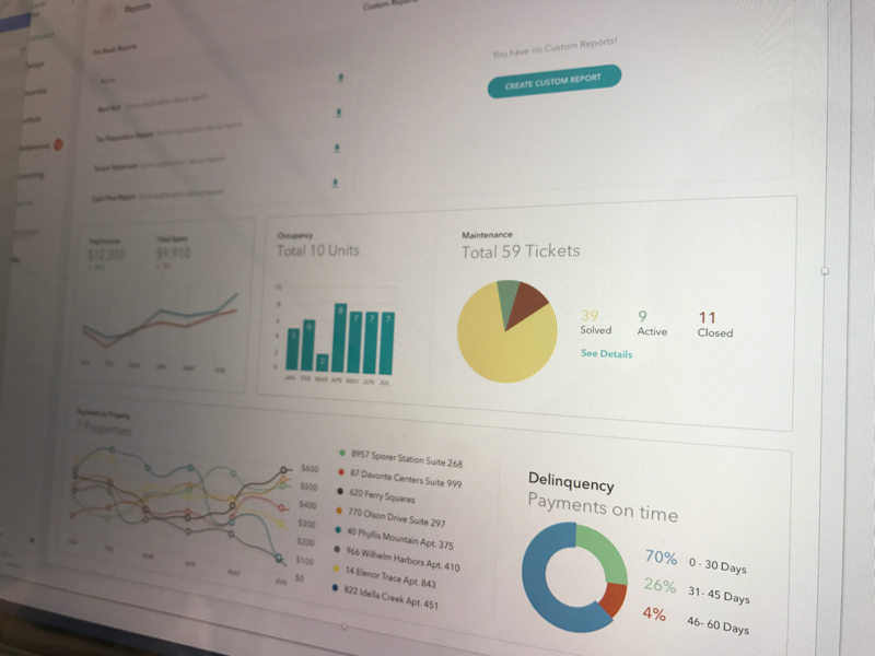 First shot via Dribbble Mobile App rental tenant house home infographic real estate property