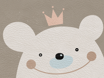 Wallpaper bear brown cute illustration wallpaper