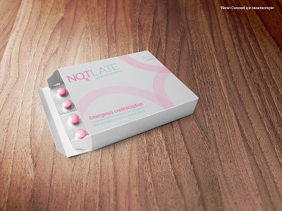 Notlate creative health care pack design