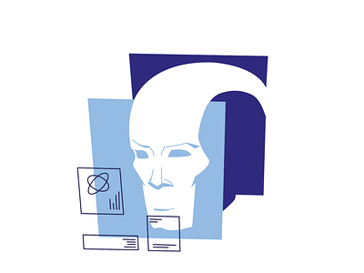 A logo for a Smart AI type of app. application design artificial intelligence branding design design art illustration illustration art illustrator logo