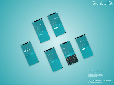 SignUp Module - Daily UI #001 daily ui 001 sign up screen ui ui design