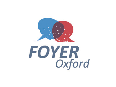 Foyer Oxford Logo blue logo red