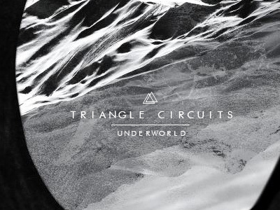 Album Cover Underworld album cover black collage triangle white
