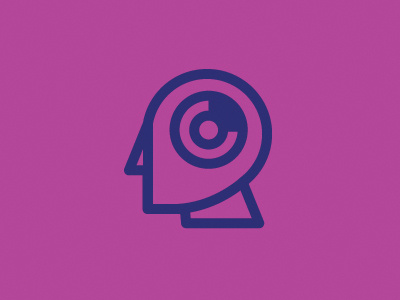 Headspace design head identity illustration logo logotype mark symbol