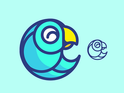 Happy Bird Logo bird branding design icon icons illustration logo