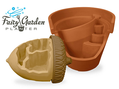 Fairy Garden Planter Logo and Product Photography logo photography
