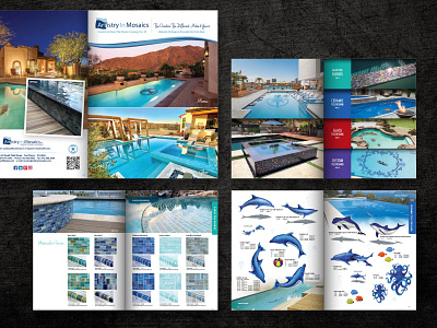 Artistry in Mosaics Catalog catalog design graphic design layout